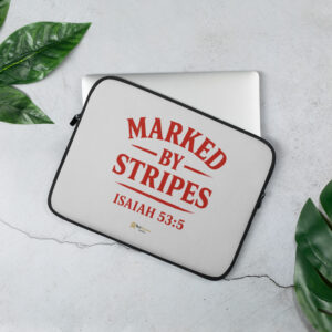 Marked by Stripes Laptop Sleeve